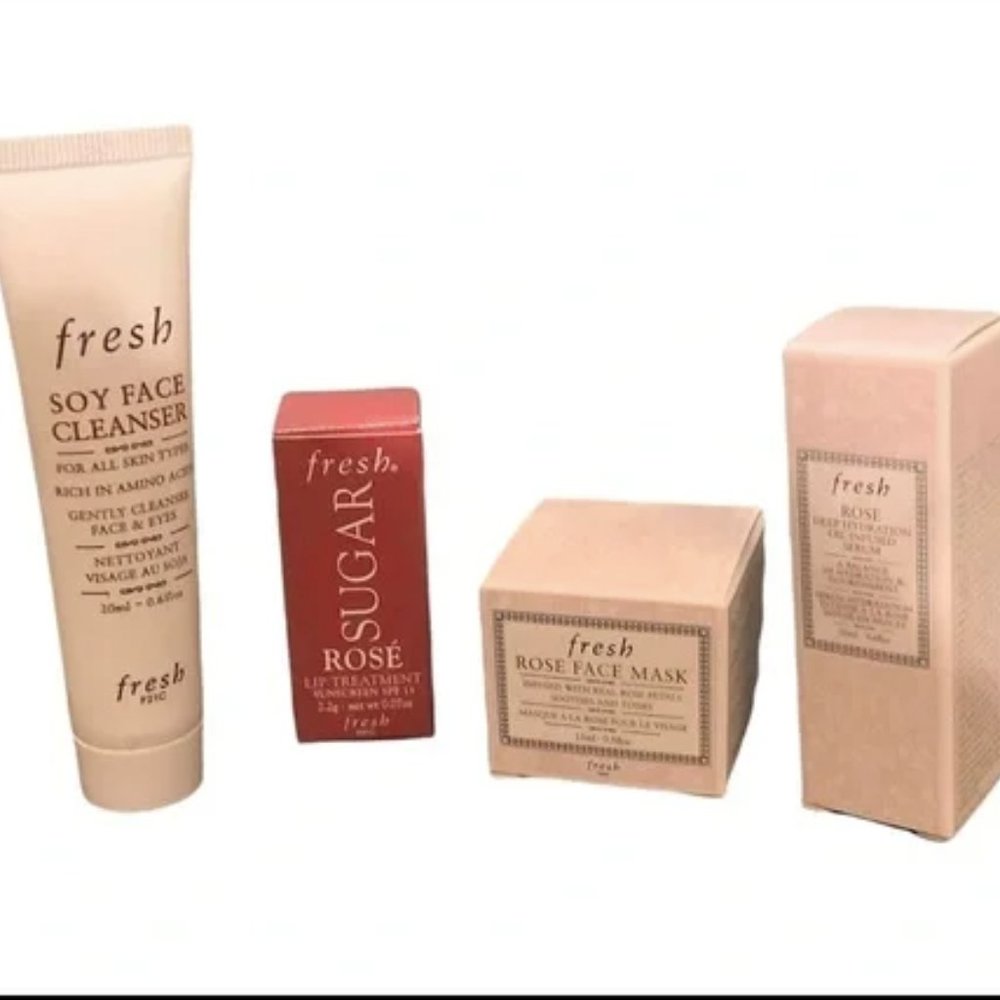 Fresh Skincare Beauty Sample Kit Set of 4